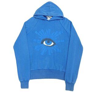 House of Errors Blue House Of Errors Eye Print Hoodie